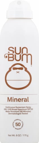 Sun Bum® Mineral Continuous Sunscreen Spray SPF 50 Perspective: front