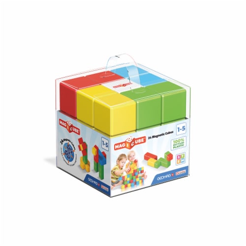Geomag™ Magicube™ Magnetic Cube Set Perspective: front