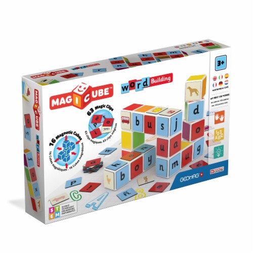 Geomag Magicube Word Building Set 79 pc Harris Teeter