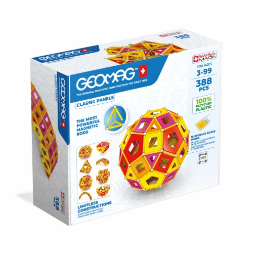 Geomag™ Classic Panels Magnetic Construction Set Perspective: front
