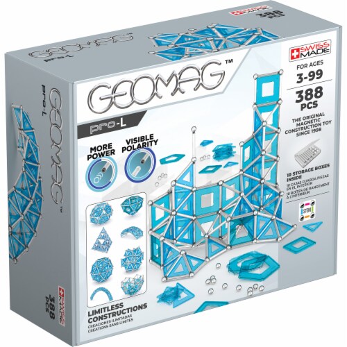 Geomag™ Pro-L Magnetic Construction Toy Perspective: front
