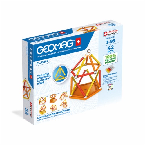 Geomag™ Classic Magnetic Construction Toy Perspective: front