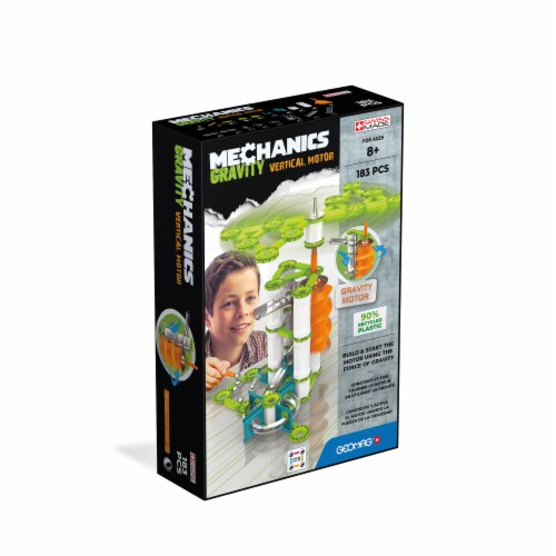 Geomag™ Mechanics Gravity Vertical Motor Building Toy Perspective: front