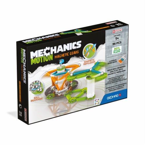 Geomag Mechanics Motion Magnetic Gears Perspective: front