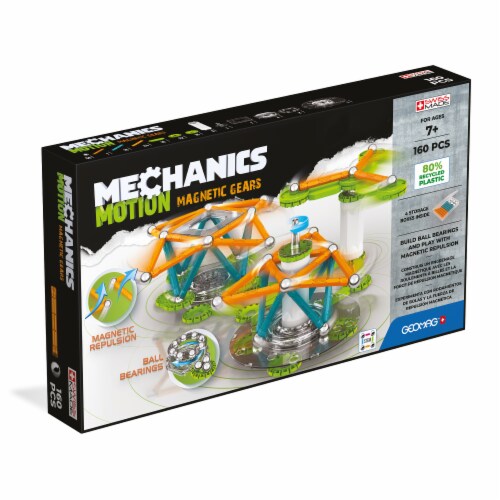Geomag Mechanics Motion Magnetic Gears Perspective: front