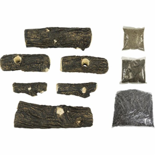 Pleasant Hearth Warming VL-WO18D Willow Oak Vented Gas Log Set - 45000 BTU, 18 in. Perspective: front