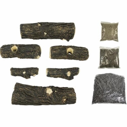 Pleasant Hearth Warming VL-WO24D Willow Oak Vented Gas Log Set - 55000 BTU, 24 in. Perspective: front