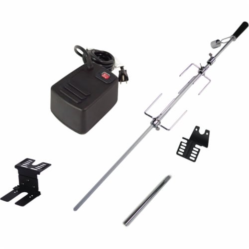 Dyna-Glo Heavy Duty Universal Rotisserie Kit Perspective: front