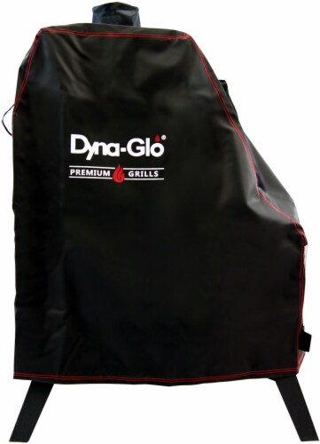 Dyna-Glo Premium Vertical Offset Charcoal Smoker Cover Perspective: front