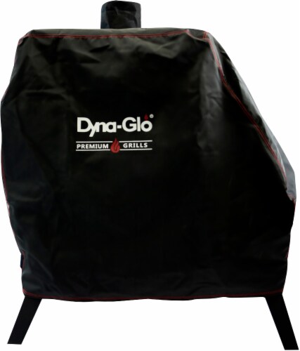 Dyna-Glo Premium Vertical Offset Charcoal Smoker Cover Perspective: front