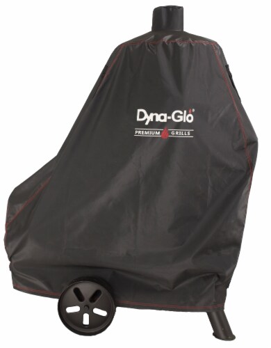 Dyna-Glo Premium Vertical Offset Charcoal Smoker Cover Perspective: front