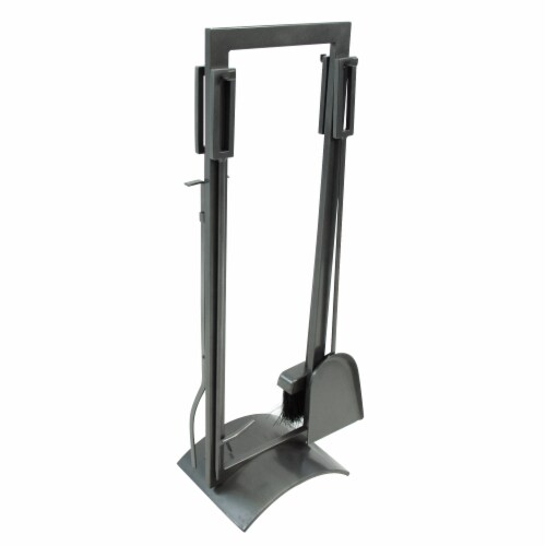 Pleasant Hearth Orion Fireplace Toolset - Black Perspective: front