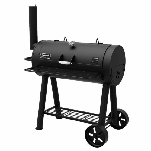 Dyna-Glo Signature Series Heavy-Duty Barrel Charcoal Grill Perspective: front