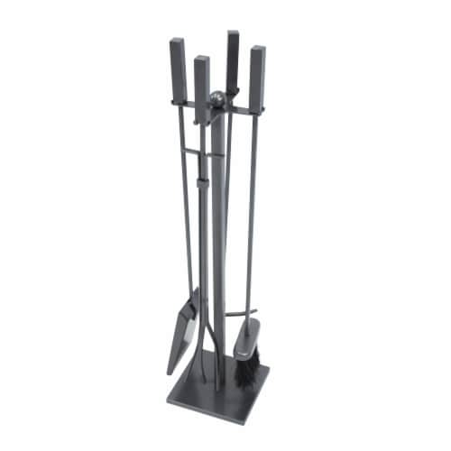 Pleasant Hearth Atticus Fireplace Tool Set Perspective: front