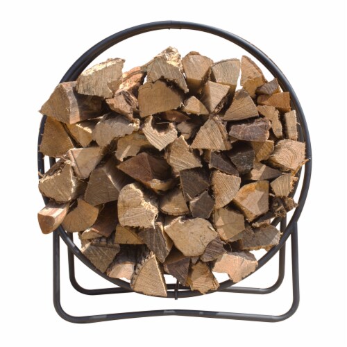 Pleasant Hearth Log Hoop Perspective: front