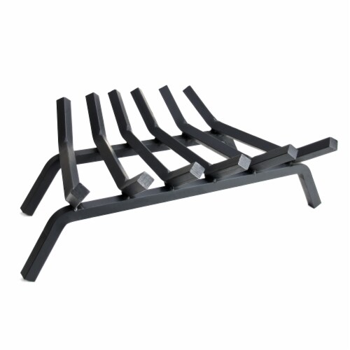 Pleasant Hearth 6 Bar Steel Grate Perspective: front