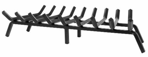 Pleasant Hearth Nine Bar Steel Grate Perspective: front