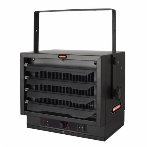 Dyna-Glo 6000862 500 sq. ft. Electric Garage Heater, Black Perspective: front