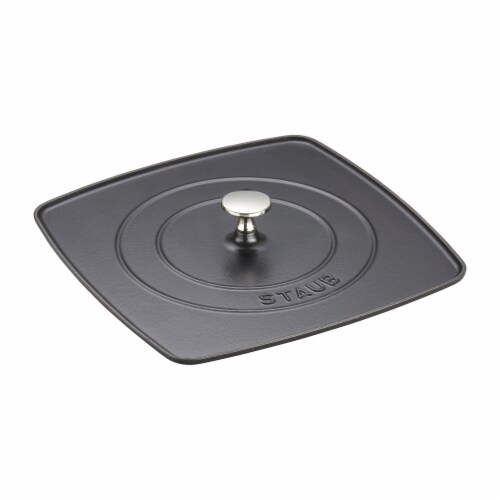 SHINESTAR Cast Iron Griddle Press with 12-Inch Melting Dome for