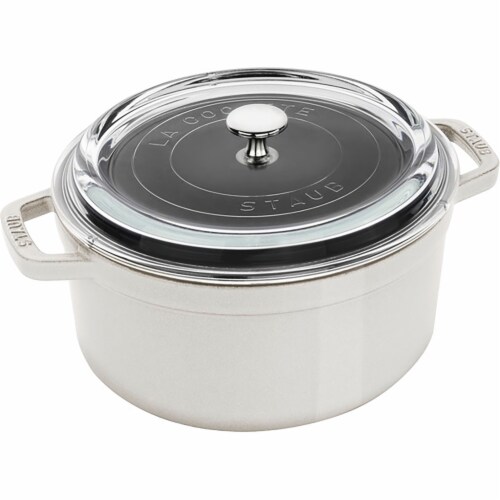 4 Qt. Round White Slow Cooker with Glass Lid 4 Qt. Round White Slow Cooker with Glass Lid