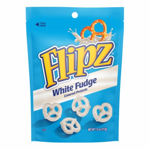 Flipz® White Fudge Covered Pretzels Perspective: front
