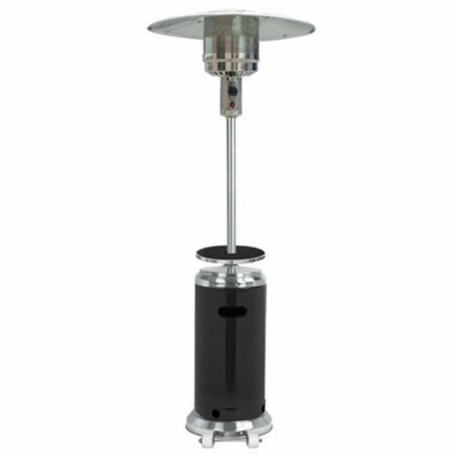 AZ Patio Heaters HLDS01SSBLT 87 in. Tall Stainless Steel Black Patio