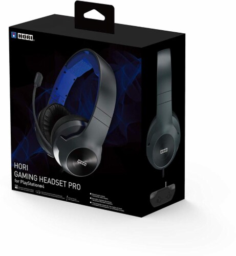 3.5mm Gaming Headset Mic LED Headphones Stereo Bass Surround For PC Xbox  One PS4 (black-blue), 1 - Kroger