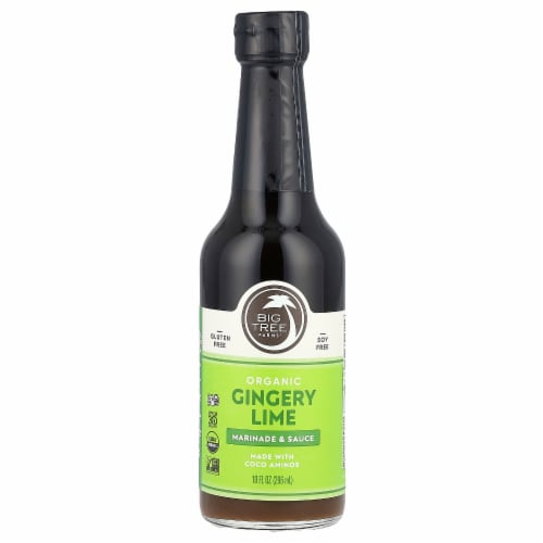 Big Tree Farms - Coco Aminos Ginger Lime - Case of 6 - 10 FZ Perspective: front