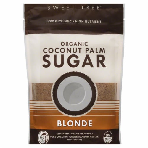 Sweet Tree Organic Coconut Palm Sugar Perspective: front