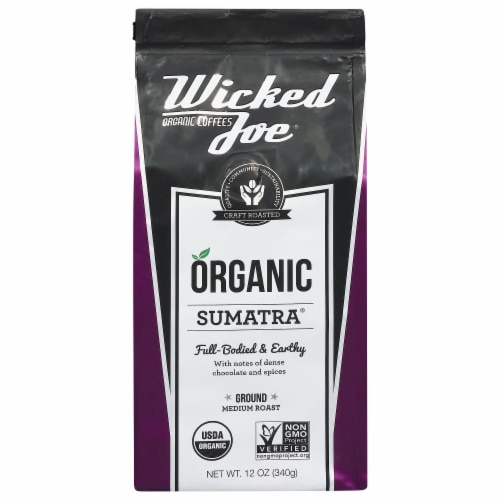Wicked Joe® Sumatra Ground Coffee Perspective: front