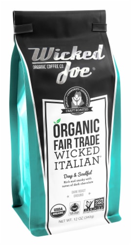 Wicked Joe® Wicked Italian Ground Coffee Perspective: front