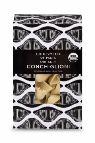 Geometry of Pasta Conchiglioni Organic Perspective: front