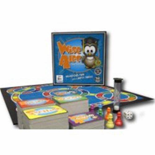Griddly Games Inc 4000125 Wise Alec Family Trivia Game Perspective: front