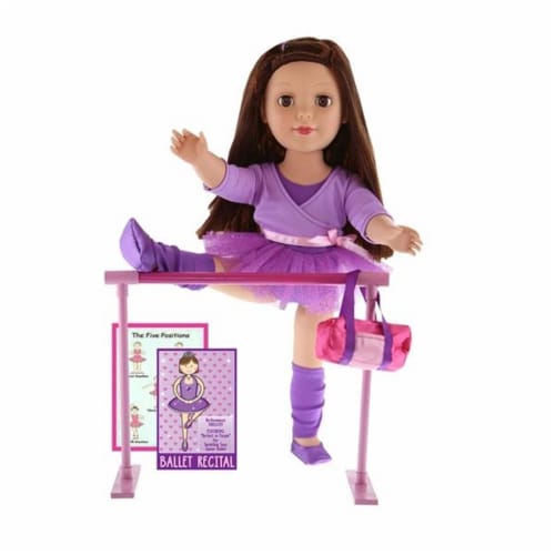 Be My Girl 18" Doll Ballet Playset Perspective: front