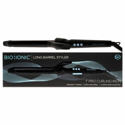 Long Barrel Styler by Bio Ionic for Women 1 Inch Curling Iron, 1 unit