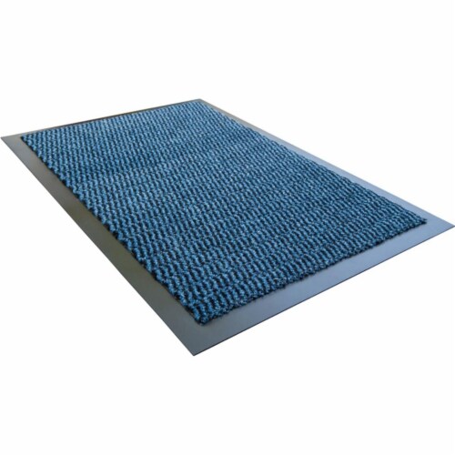 Blue Floortex Doortex AdvantageMat Indoor Entrance Mat Rectangular 24" x 36" 