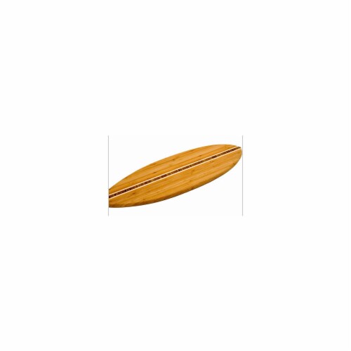 Totally Bamboo Tropical SurfBoard Cutting Board Perspective: front