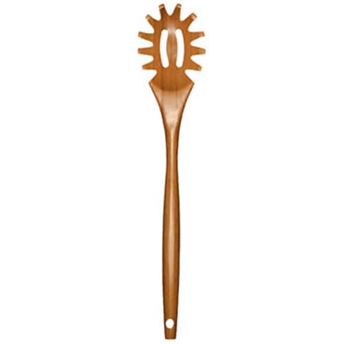 Totally Bamboo 20-2074 14 in. Bamboo Spaghetti Server Perspective: front