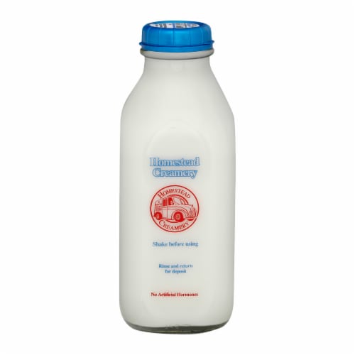 Homestead Creamery 2% Milk Perspective: front