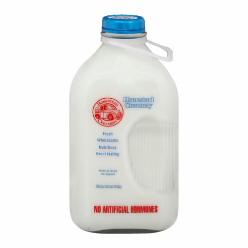 Homestead Creamery 2% Reduced Fat Milk Perspective: front