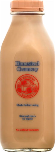 Homestead Creamery Cowpuccino Coffee Flavored Milk Perspective: front