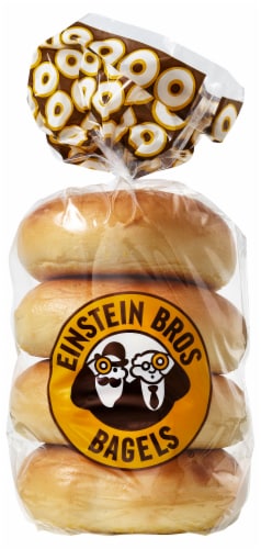 Einstein Bros® Plain Bagels Perspective: front