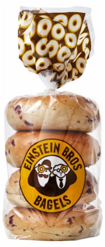 Einstein Bros® Blueberry Bagels Perspective: front