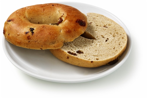 Einstein Bros® Cinnamon Raisin Bagels Perspective: front