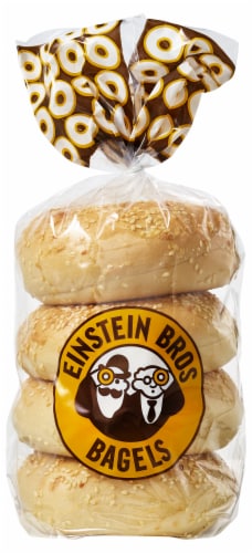 Einstein Bros Sesame Bagels Perspective: front