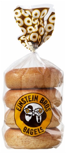 Einstein Bros® Whole Wheat Bagels Perspective: front
