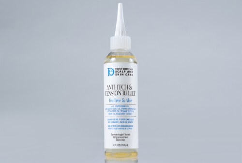 Design Essentials Anti Itch Tension Relief Oil Perspective: front