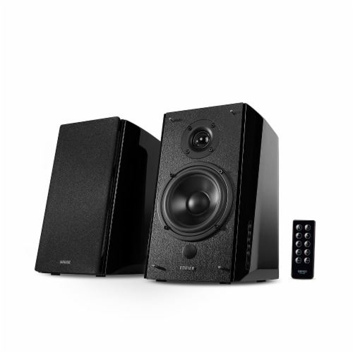 Bookshelf speakers with optical hot sale input