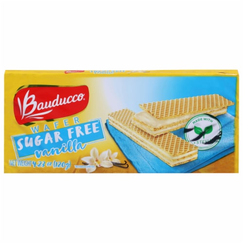 Bauducco Sugar Free Vanilla Wafers Perspective: front