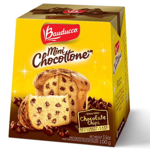 Bauducco® Mini Chocottone Specialty Cake Perspective: front